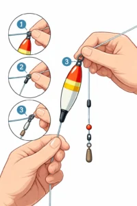 낚시 찌 선택방법 끼우는법 낚시 찌 선택방법 끼우는법