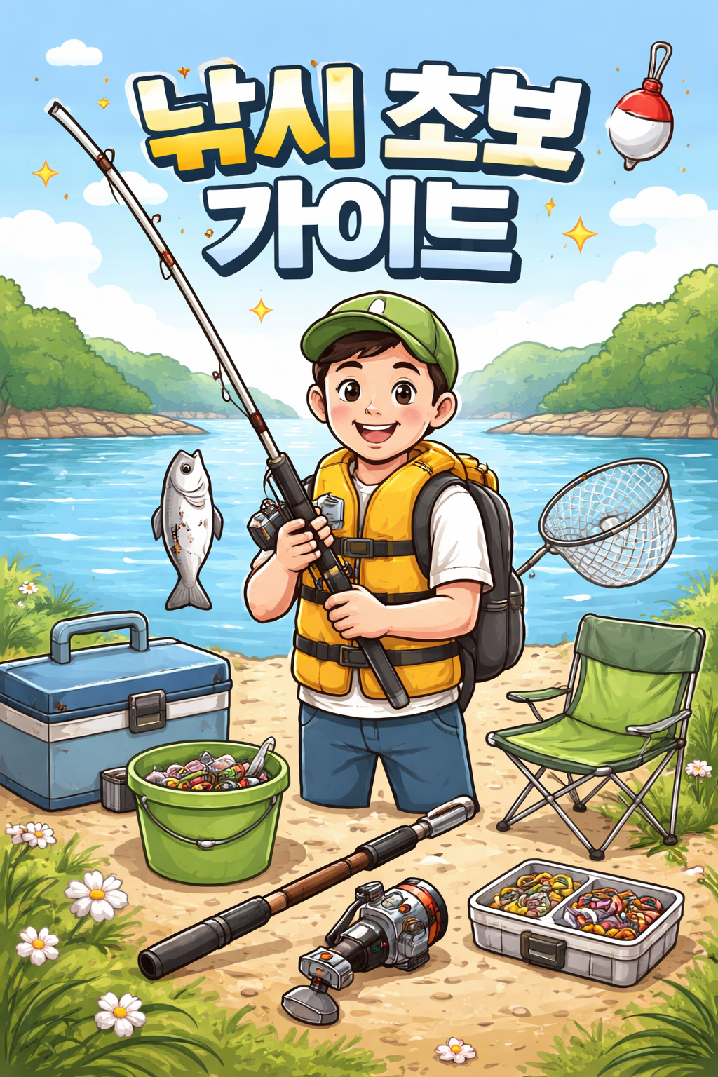 낚시 초보자 고려사항 낚시터 및 용품 추천