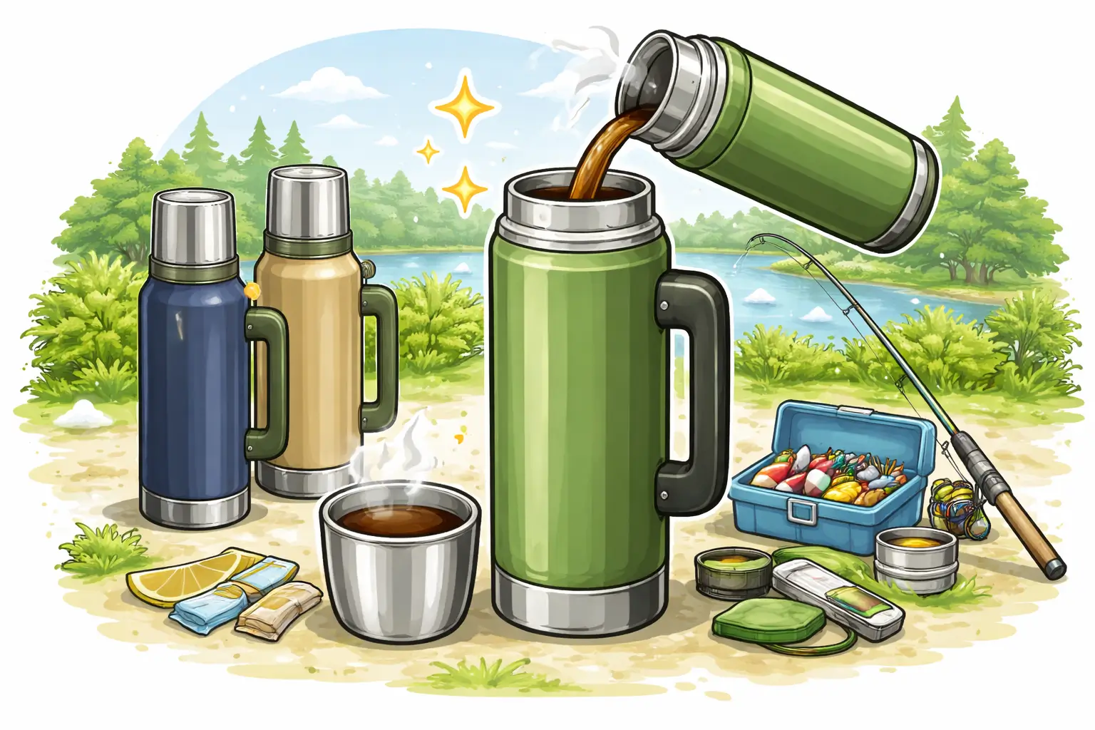 낚시용 보온병 추천 브랜드 보온효과 낚시용 보온병 추천 브랜드 보온효과