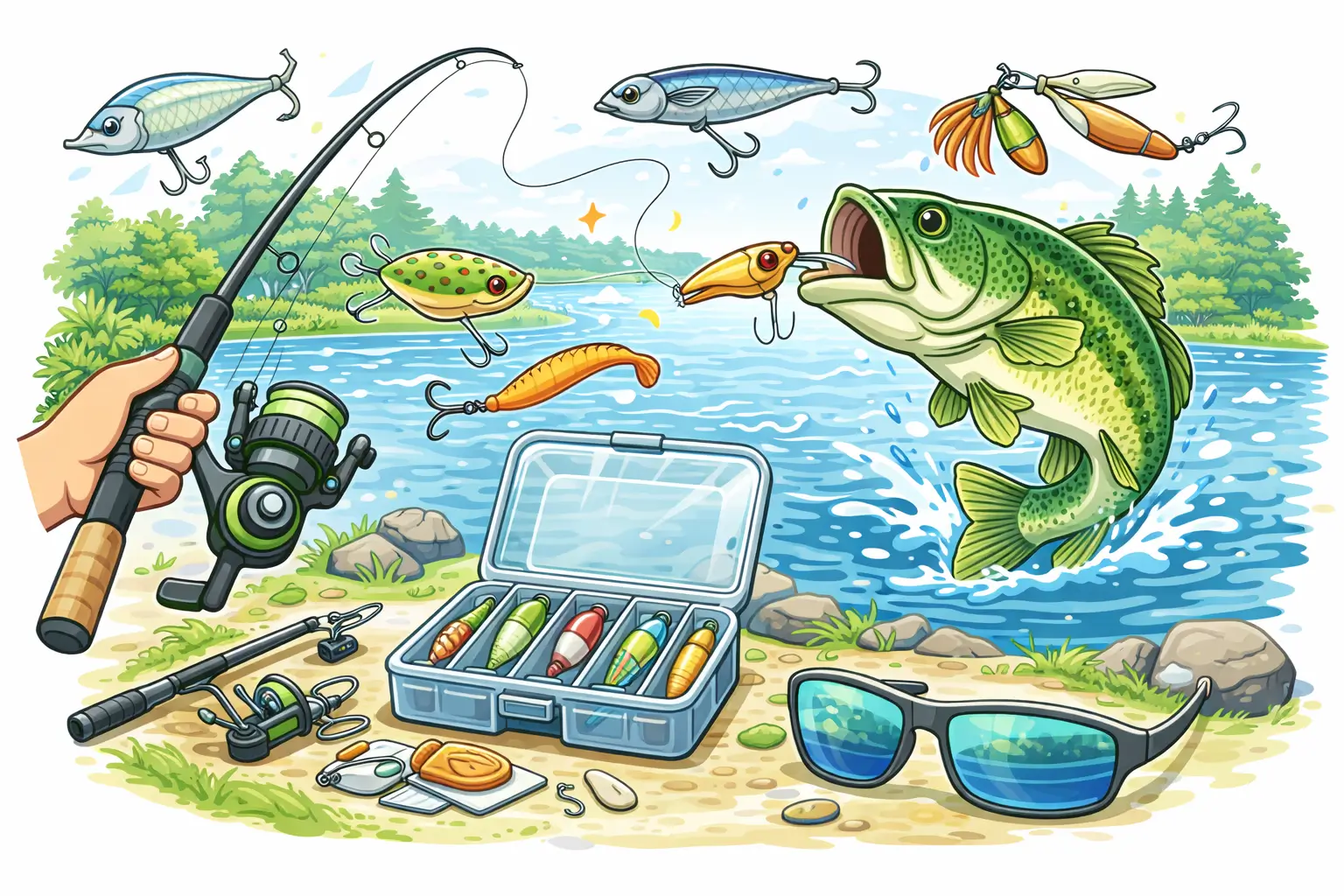 루어낚시 뜻 채비 채비법 입문