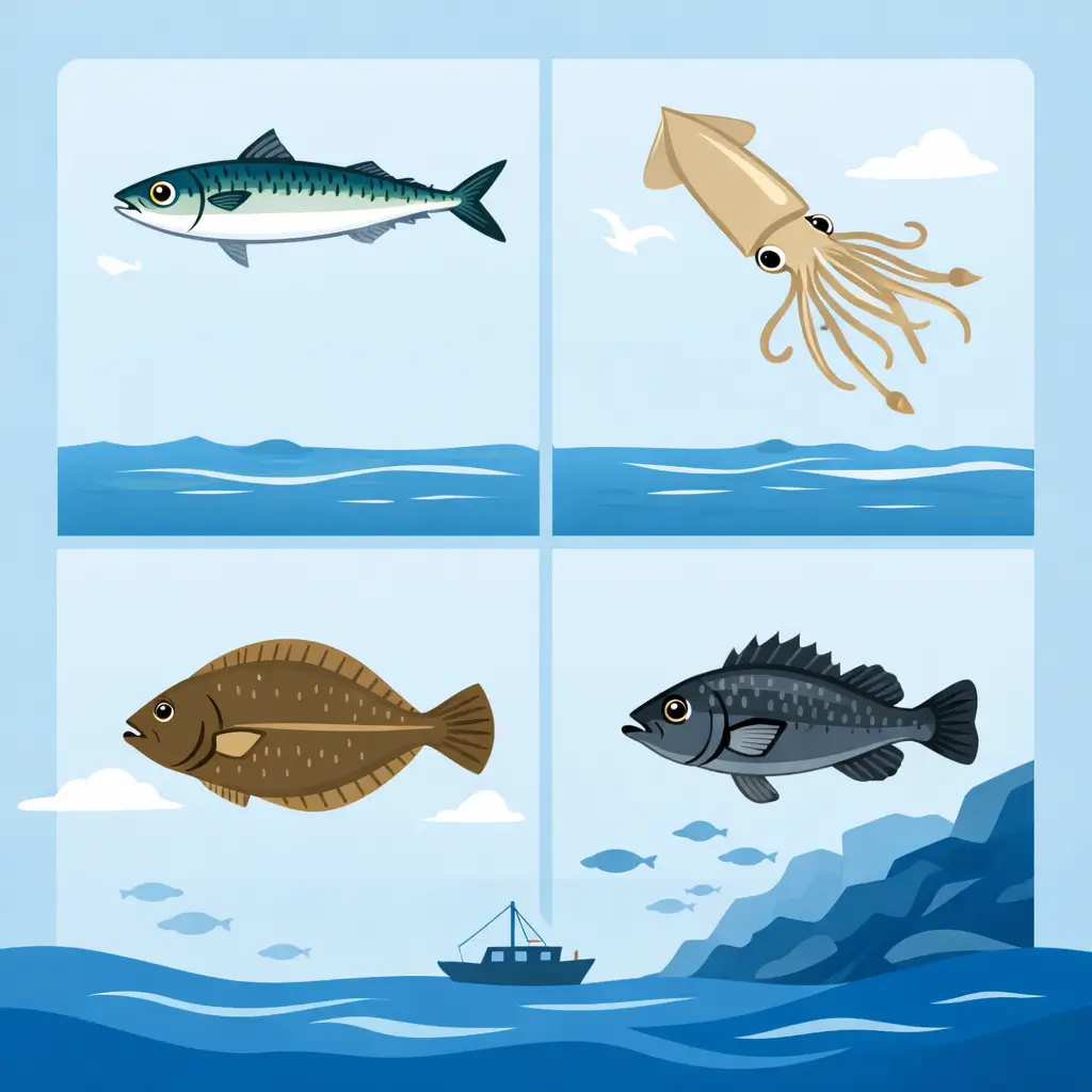 바다낚시 어종과 특징 모음